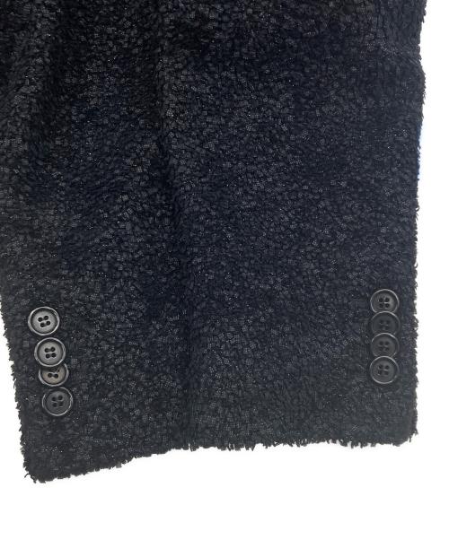 HELMUT LANG（ヘルムートラング）HELMUT LANG (ヘルムートラング) ブークレチェスターフィールドコート ブラック サイズ:40の古着・服飾アイテム