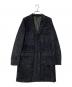 HELMUT LANG（ヘルムートラング）の古着「ブークレチェスターフィールドコート」｜ブラック