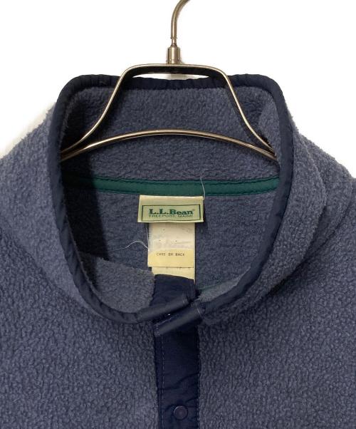 L.L.Bean（エルエルビーン）L.L.Bean (エルエルビーン) フリースジャケット ネイビー サイズ:タグ劣化によりサイズ不明の古着・服飾アイテム