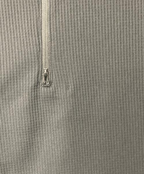 meanswhile（ミーンズワイル）meanswhile (ミーンズワイル) SOLOTEX Waffle Balaclava Hoodie ブラック サイズ:03の古着・服飾アイテム