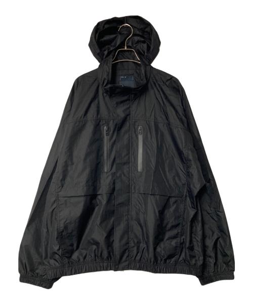 meanswhile（ミーンズワイル）meanswhile (ミーンズワイル) Airy Nylon Wind JKT ブラック サイズ:03の古着・服飾アイテム