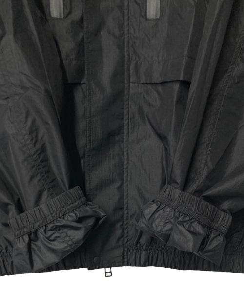 meanswhile（ミーンズワイル）meanswhile (ミーンズワイル) Airy Nylon Wind JKT ブラック サイズ:03の古着・服飾アイテム