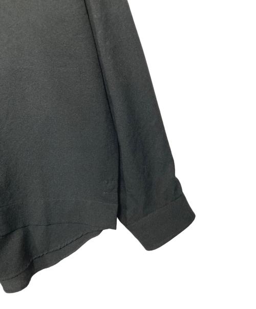 meanswhile（ミーンズワイル）meanswhile (ミーンズワイル) Breathable Side Slit L/S SH ブラック サイズ:02の古着・服飾アイテム