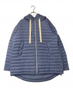 Leilianレリアン）の古着「HEYER ダウン フーデッドコート」｜ブルー