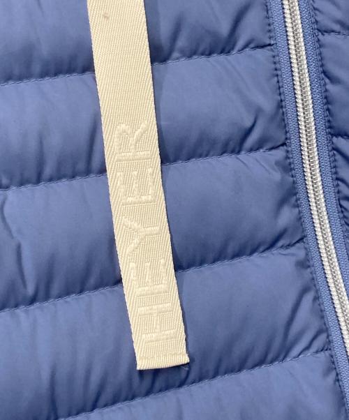 Leilian（レリアン）Leilian (レリアン) HEYER ダウン フーデッドコート ブルー サイズ:13+の古着・服飾アイテム