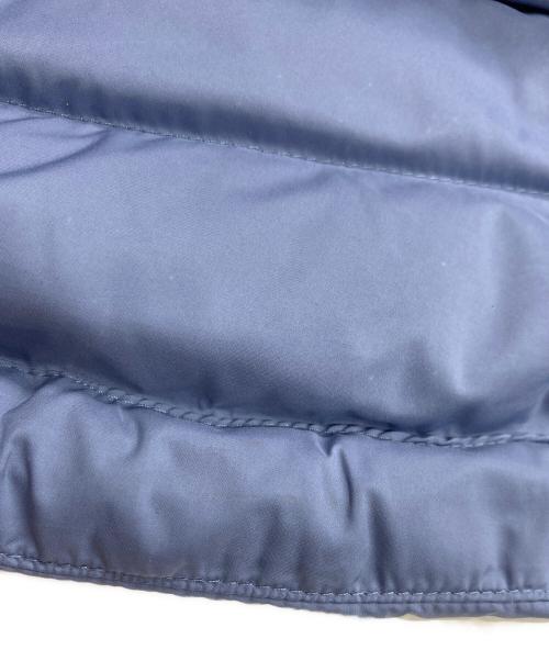 Leilian（レリアン）Leilian (レリアン) HEYER ダウン フーデッドコート ブルー サイズ:13+の古着・服飾アイテム