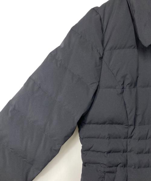 Leilian WHITE LABEL（レリアン ホワイトレーベル）Leilian WHITE LABEL (レリアン ホワイトレーベル) ショールダウンコート ネイビー サイズ:13の古着・服飾アイテム