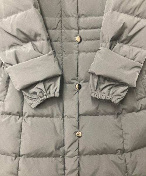 Leilian WHITE LABEL（レリアン ホワイトレーベル）Leilian WHITE LABEL (レリアン ホワイトレーベル) ショールダウンコート ネイビー サイズ:13の古着・服飾アイテム