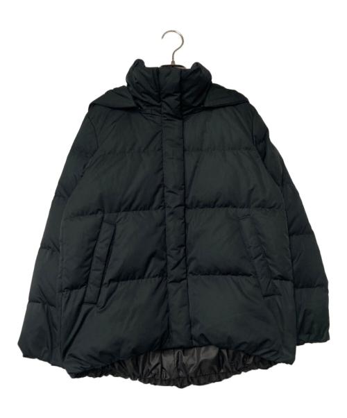 green label relaxing（グリーンレーベルリラクシング）green label relaxing (グリーンレーベルリラクシング) フード ショート ダウン コート ウォッシャブル 撥水 ブラック サイズ:36の古着・服飾アイテム