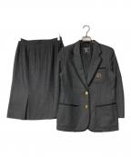 Burberry'sバーバリーズ）の古着「スカート ウールセットアップ」｜グレー