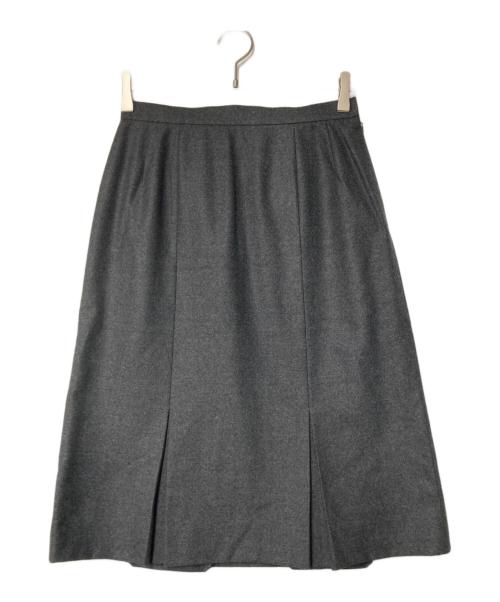 Burberry's（バーバリーズ）Burberry's (バーバリーズ) スカート ウールセットアップ グレー サイズ:7ARの古着・服飾アイテム