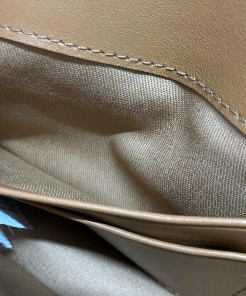 POLO RALPH LAUREN（ポロ・ラルフローレン）POLO RALPH LAUREN (ポロ・ラルフローレン) Polo ID レザー チェーン ウォレット & バッグ ブラウンの古着・服飾アイテム