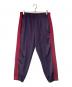 Needles（ニードルズ）の古着「ZIPPED TRACK PANT」｜パープル×レッド