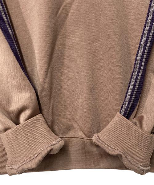 Needles（ニードルズ）Needles (ニードルズ) Track Crew Neck Shirt ブラウン×パープル サイズ:Lの古着・服飾アイテム