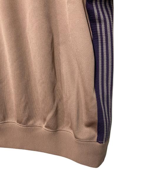 Needles（ニードルズ）Needles (ニードルズ) Track Crew Neck Shirt ブラウン×パープル サイズ:Lの古着・服飾アイテム