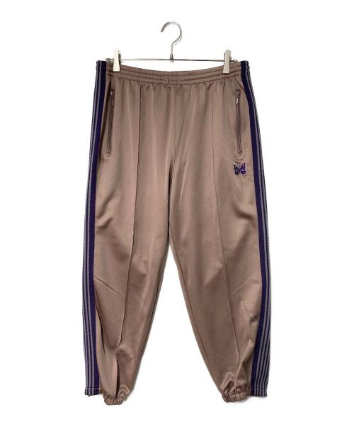 Needles（ニードルズ）Needles (ニードルズ) ZIPPED TRACK PANT ブラウン×パープル サイズ:Lの古着・服飾アイテム