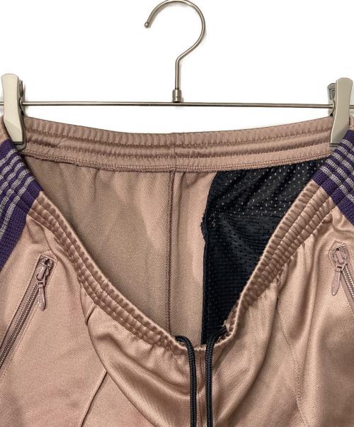 Needles（ニードルズ）Needles (ニードルズ) ZIPPED TRACK PANT ブラウン×パープル サイズ:Lの古着・服飾アイテム