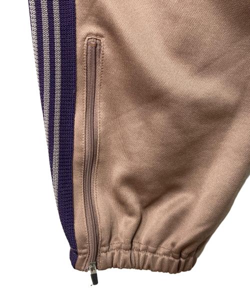 Needles（ニードルズ）Needles (ニードルズ) ZIPPED TRACK PANT ブラウン×パープル サイズ:Lの古着・服飾アイテム