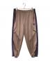 Needles（ニードルズ）の古着「ZIPPED TRACK PANT」｜ブラウン×パープル
