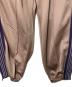 中古・古着 Needles (ニードルズ) ZIPPED TRACK PANT ブラウン×パープル サイズ:L：8000円