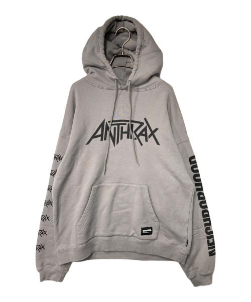 NEIGHBORHOOD（ネイバーフッド）NEIGHBORHOOD (ネイバーフッド) ANTHRAX (アンスラックス) パーカー グレー サイズ:Lの古着・服飾アイテム