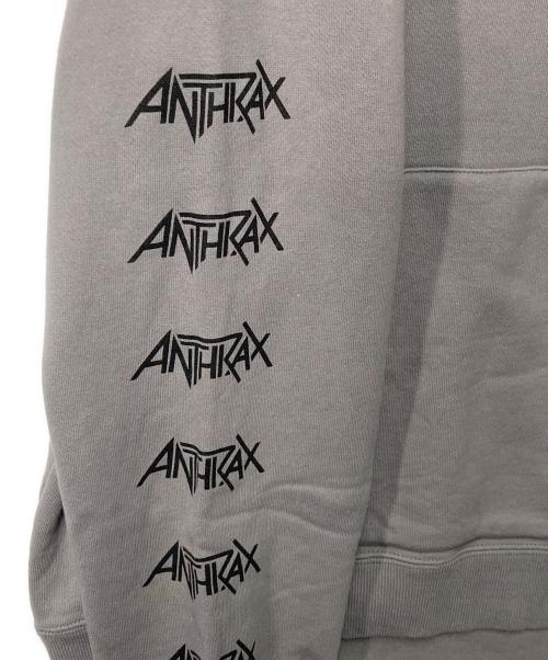 NEIGHBORHOOD（ネイバーフッド）NEIGHBORHOOD (ネイバーフッド) ANTHRAX (アンスラックス) パーカー グレー サイズ:Lの古着・服飾アイテム