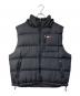RLX RALPH LAUREN（アールエルエックスラルフローレン）の古着「ナイロンダウンベスト」｜ブラック