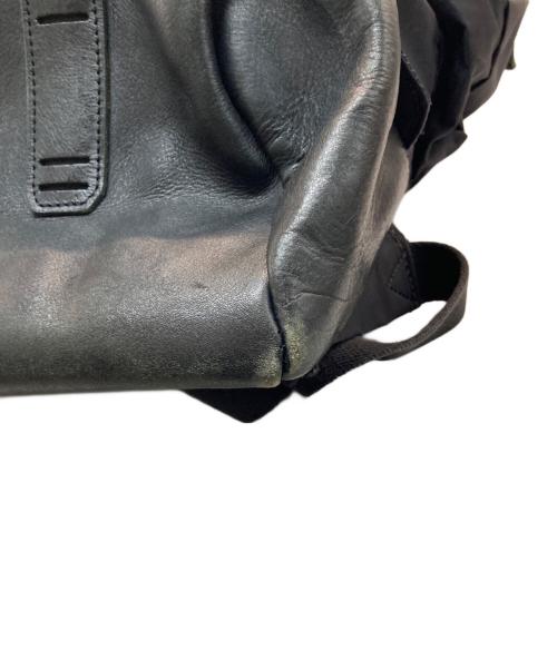 stussy（ステューシー）stussy (ステューシー) master-piece (マスターピース) バックパック ブラックの古着・服飾アイテム