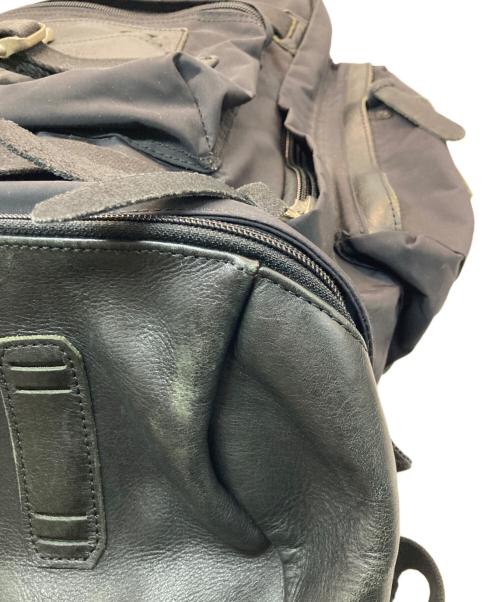 stussy（ステューシー）stussy (ステューシー) master-piece (マスターピース) バックパック ブラックの古着・服飾アイテム