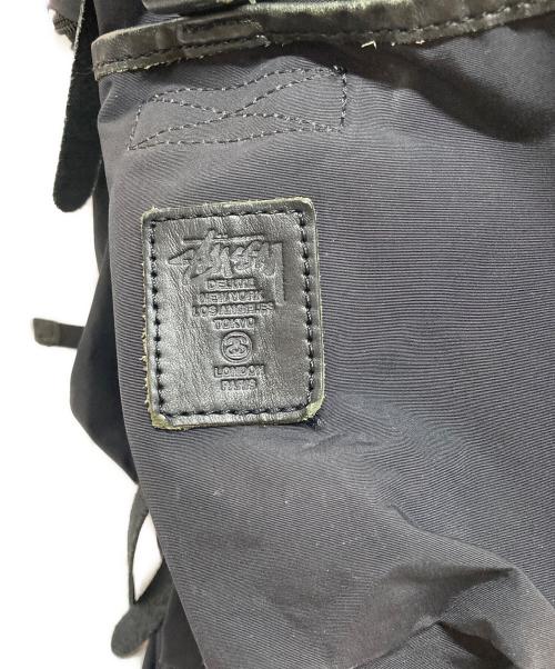 stussy（ステューシー）stussy (ステューシー) master-piece (マスターピース) バックパック ブラックの古着・服飾アイテム