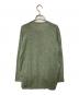 45R (フォーティファイブ・アール) ラウンドヘム ニット グリーン：5000円