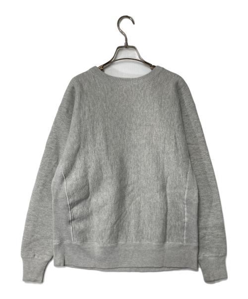 Champion REVERSE WEAVE（チャンピオン リバース ウィーブ）Champion REVERSE WEAVE (チャンピオン リバース ウィーブ) クルーネックスウェットシャツ TRUE TO ARCHIVES グレー サイズ:MEDIUMの古着・服飾アイテム