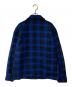 PENDLETON (ペンドルトン) チェックウールジャケット ブルー×ブラック サイズ:L：9000円