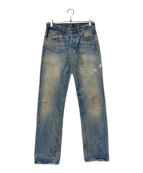 LEVI'S VINTAGE CLOTHING（リーバイス ビンテージ クロージング）LEVI'S VINTAGE CLOTHING (リーバイス ビンテージ クロージング) 501XX 復刻 ダメージデニムパンツ インディゴ サイズ:W28の古着・服飾アイテム