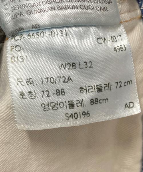 LEVI'S VINTAGE CLOTHING（リーバイス ビンテージ クロージング）LEVI'S VINTAGE CLOTHING (リーバイス ビンテージ クロージング) 501XX 復刻 ダメージデニムパンツ インディゴ サイズ:W28の古着・服飾アイテム