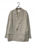 PUBLIC TOKYOパブリックトウキョウ）の古着「GRトロピカルリラックスジャケット」｜ベージュ