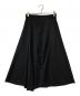 Y's（ワイズ）の古着「ベルテッドウールフレアスカート」｜ブラック