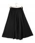 Y's (ワイズ) ベルテッドウールフレアスカート ブラック サイズ:38：9000円