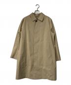 MACKINTOSH LONDONマッキントッシュ ロンドン）の古着「ライナー付ステンカラーコート ゴム引きコート」｜ベージュ