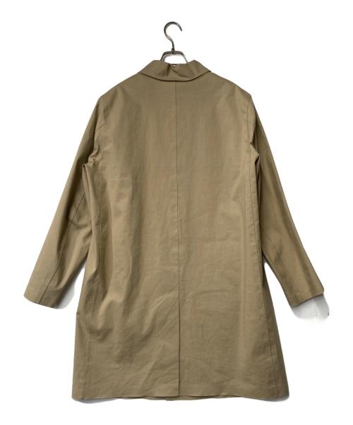 MACKINTOSH LONDON（マッキントッシュ ロンドン）MACKINTOSH LONDON (マッキントッシュ ロンドン) ライナー付ステンカラーコート ゴム引きコート ベージュ サイズ:42の古着・服飾アイテム