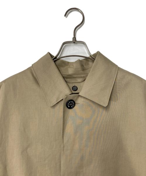 MACKINTOSH LONDON（マッキントッシュ ロンドン）MACKINTOSH LONDON (マッキントッシュ ロンドン) ライナー付ステンカラーコート ゴム引きコート ベージュ サイズ:42の古着・服飾アイテム
