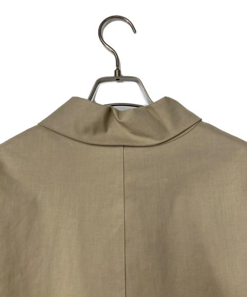 MACKINTOSH LONDON（マッキントッシュ ロンドン）MACKINTOSH LONDON (マッキントッシュ ロンドン) ライナー付ステンカラーコート ゴム引きコート ベージュ サイズ:42の古着・服飾アイテム