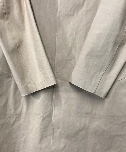 MACKINTOSH LONDON（マッキントッシュ ロンドン）MACKINTOSH LONDON (マッキントッシュ ロンドン) ライナー付ステンカラーコート ゴム引きコート ベージュ サイズ:42の古着・服飾アイテム