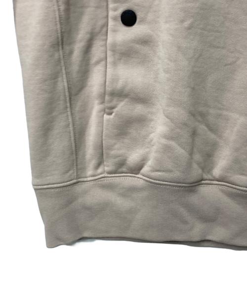 MONCLER（モンクレール）MONCLER (モンクレール) FELPA CON CAPPUCCIOパーカー ベージュ×ブラック サイズ:Sの古着・服飾アイテム