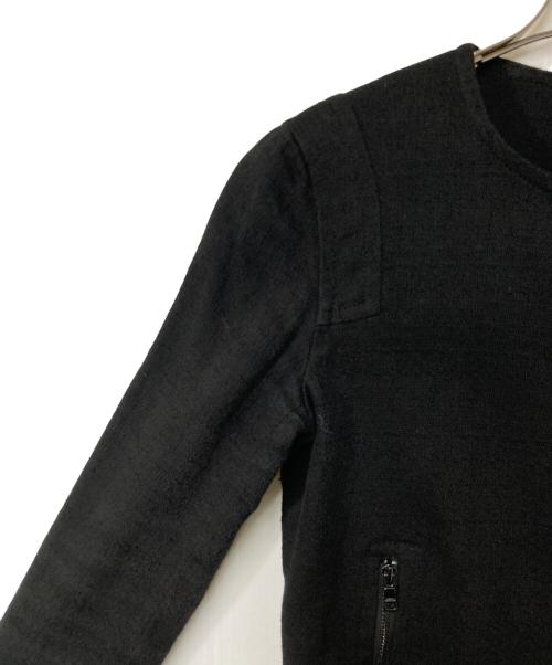 ARMANI EXCHANGE（アルマーニ エクスチェンジ）ARMANI EXCHANGE (アルマーニ エクスチェンジ) ライダースジャケット ブラック サイズ:XSの古着・服飾アイテム