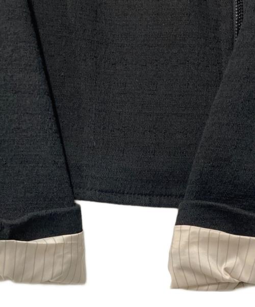 ARMANI EXCHANGE（アルマーニ エクスチェンジ）ARMANI EXCHANGE (アルマーニ エクスチェンジ) ライダースジャケット ブラック サイズ:XSの古着・服飾アイテム