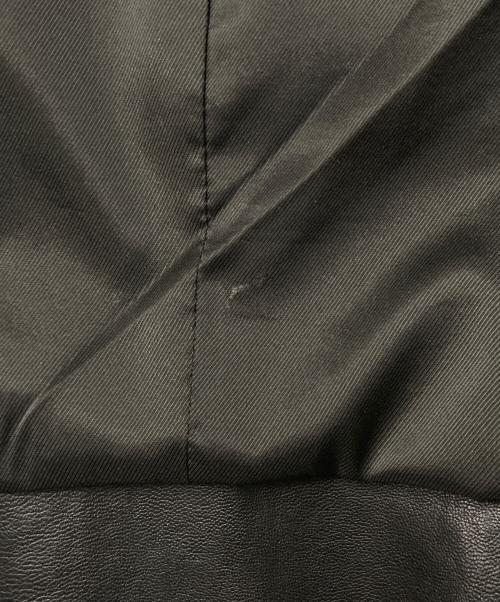 ARMANI EXCHANGE（アルマーニ エクスチェンジ）ARMANI EXCHANGE (アルマーニ エクスチェンジ) ライダースジャケット ブラック サイズ:XSの古着・服飾アイテム