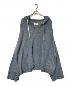Maison Margiela 1 10メゾン マルジェラ）の古着「25SS サマーシネニットパーカー」｜ブルー