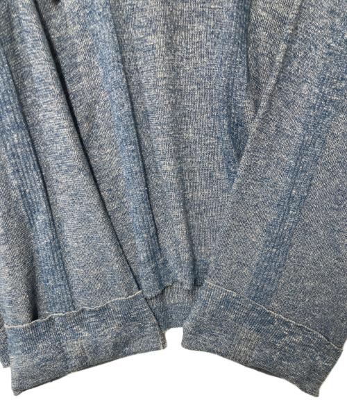 Maison Margiela 1 10（メゾン マルジェラ）Maison Margiela 1 10 (メゾン マルジェラ) 25SS サマーシネニットパーカー ブルー サイズ:Lの古着・服飾アイテム