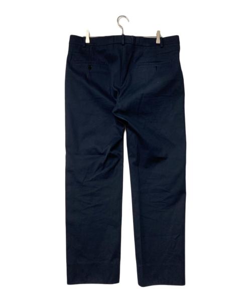 HERMES（エルメス）HERMES (エルメス) コットン テーパードパンツ ネイビー サイズ:48の古着・服飾アイテム